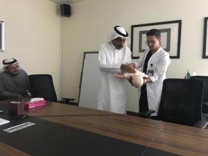 College of Nursing Holds First Aid Course for the Affiliates of the College of Designs and Arts